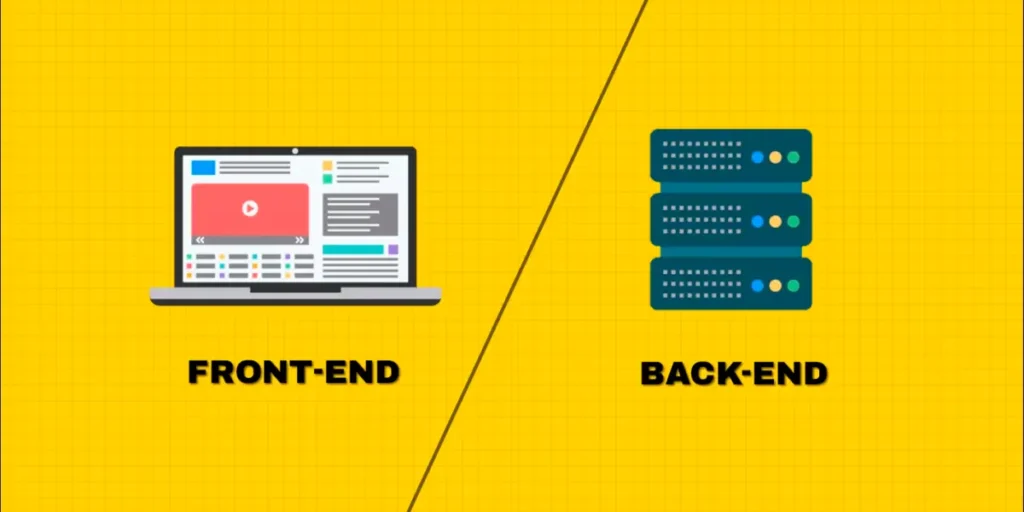 Diferença entre front-end e back-end